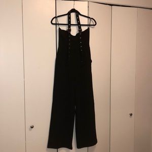 Black Zara Halter top Jumpsuit
